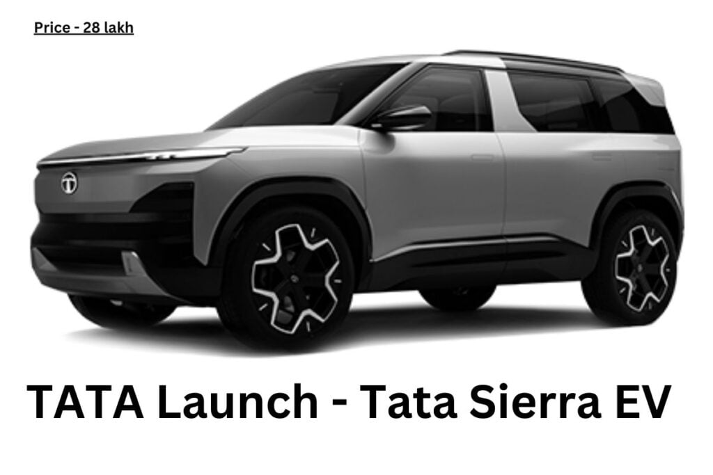 Tata Sierra EV Tata launch a new car (2024)